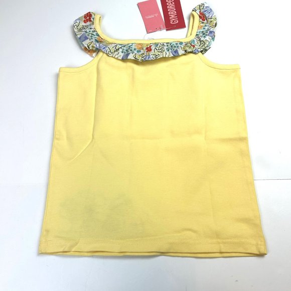 NWT Gymboree Girl Flounced Denim Skirt & Ruffle Neck Tank Size 8 - Picture 8 of 8